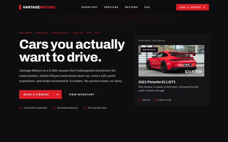 Vantage Motors